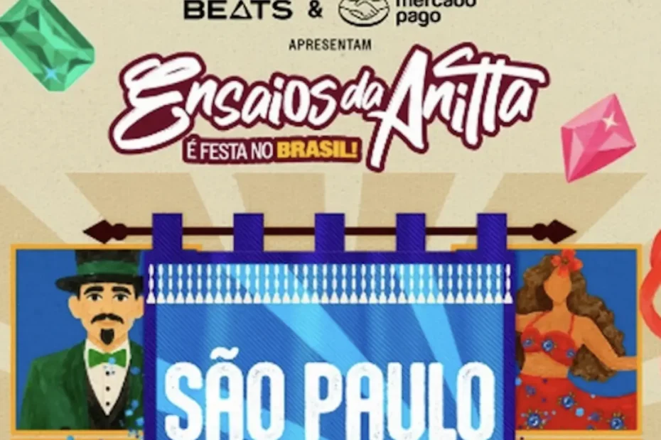 Cante, pule e dance no Ensaios de Anitta na Mercado Livre Arena Pacaembu| Janeiro 2027. Ingressos para o vento você contra aqui.