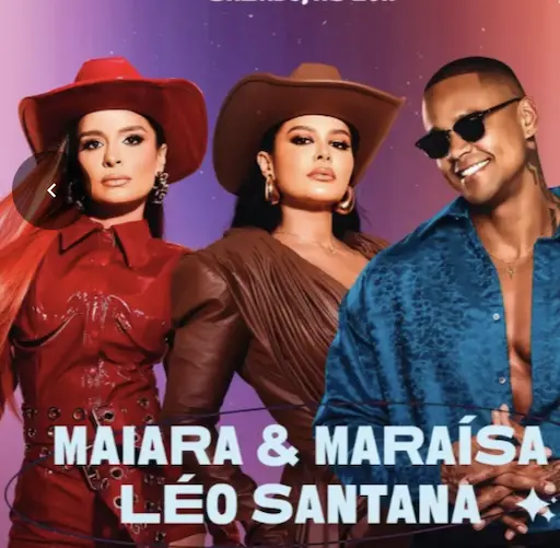 Maiara e Maraisa e Leo Santana na Estância Alto da Serra.