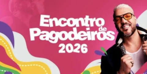 Cante junto os sucessos de Belo no Encontro de Pagodeiros em Ubá 2026. Dia 28 de agosto. Ingressos para o show você encontra aqui.