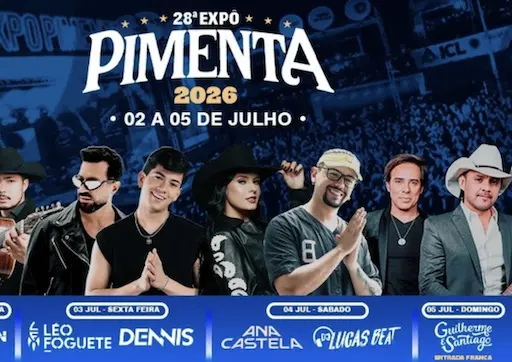 Ana Castela no Expo Pimenta. Ingressos aqui.