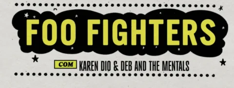 Imperdível o show de Foo Fighters na Arena MRB em BH 2027 : Data e ingressos> Tickets para o evento você encontra aqui.