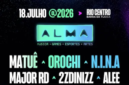 Matuê no Alma Festival, no Riocentro. Ingressos aqui.