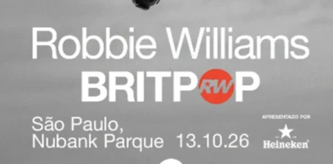 Imperdível o show de Robbie Williams no Nubank Parque em São Paulo: Dia e Ingressos. Tickets para evento você encontra aqui.
